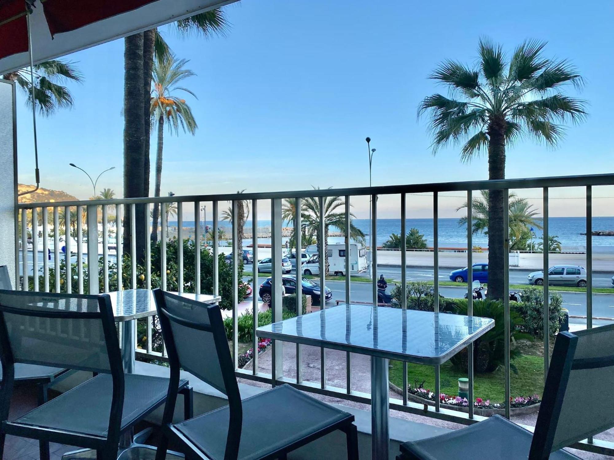 "Le Reve Eveille", Vue Mer, Garage Menton Buitenkant foto